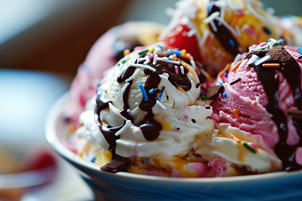 Photo for Wheeling Sundaes with the President