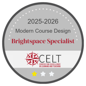 Brightspace Specialist Badge