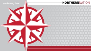 Compass Zoom Background Gray