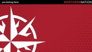 Compass Zoom Background Red