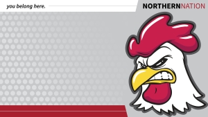 Thundering Chicken Zoom Background Gray