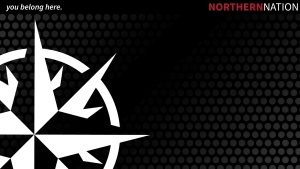 Compass Zoom Background Black